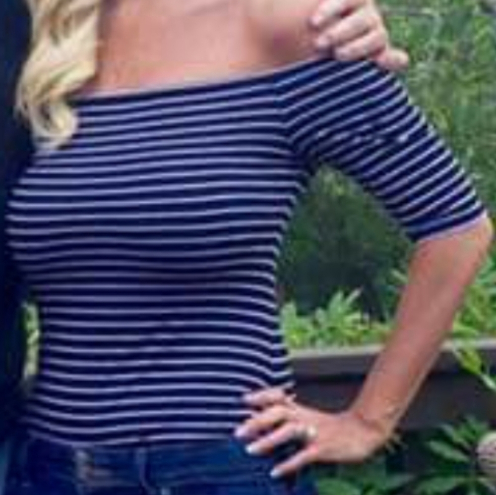 PAIGE Off The Shoulder Bodysuit- INC Top